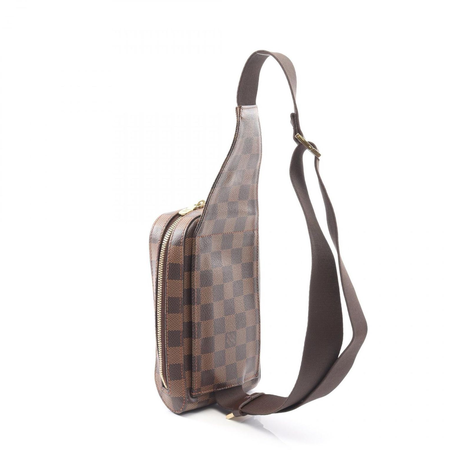 新商品続々。 ルイ ヴィトン LOUIS VUITTON ウエストバッグ ボディバッグ ジェロニモス N51994 PVCコーティングキャンバス ジェロニモス ユニセックス Used B