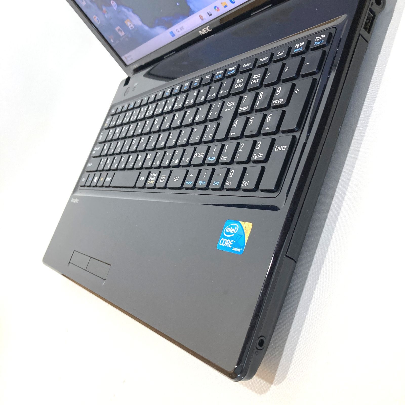 初心者向✨超速i7・カメラ・オフィス◇黒◇すぐ使えるノートパソコン