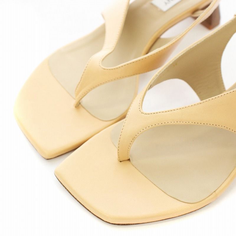 ペリーコ PELLICO SUNNY レザー トング サンダル 36 ピンク