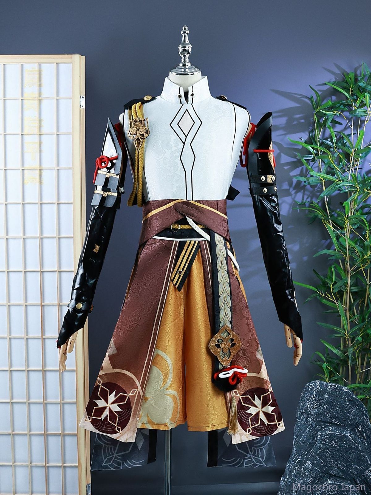 コスプレ衣装原神鹿野院平藏アニメコスチュームセット探偵少年