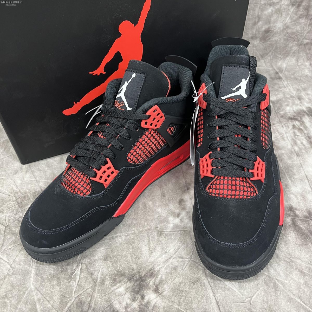 Nike Air Jordan 4 "Red Thunder/Crimson"