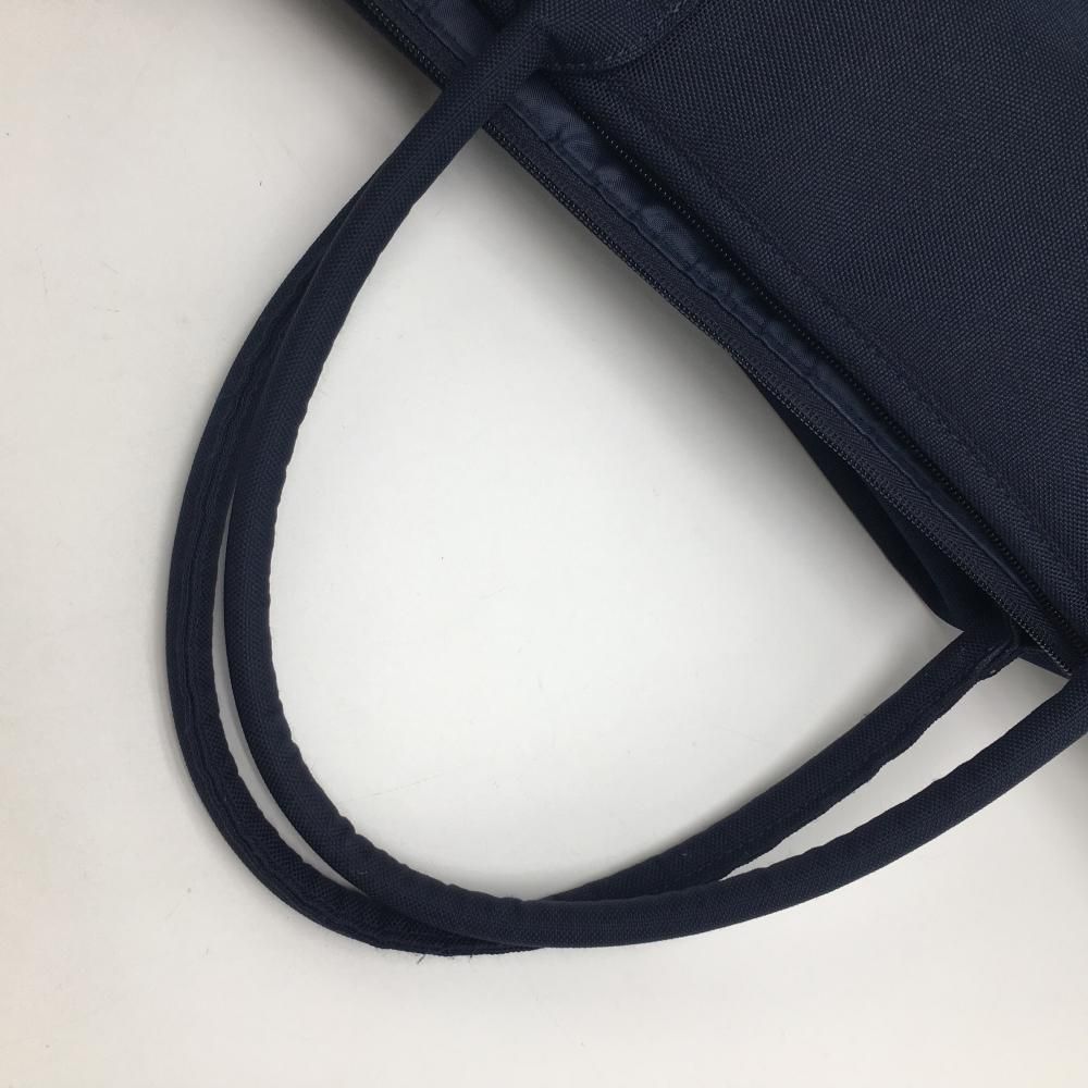 超美品】ジャックバニー 2WAYロッカーバッグ ネイビー×白 ビッグトート