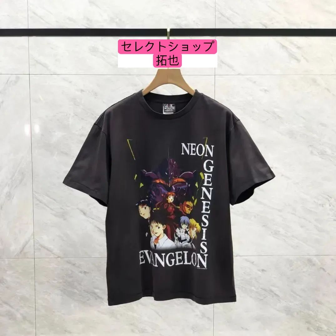 超レア◇SAINT MICHAELセントマイケル×エヴァンゲリオン◇半袖クルー  