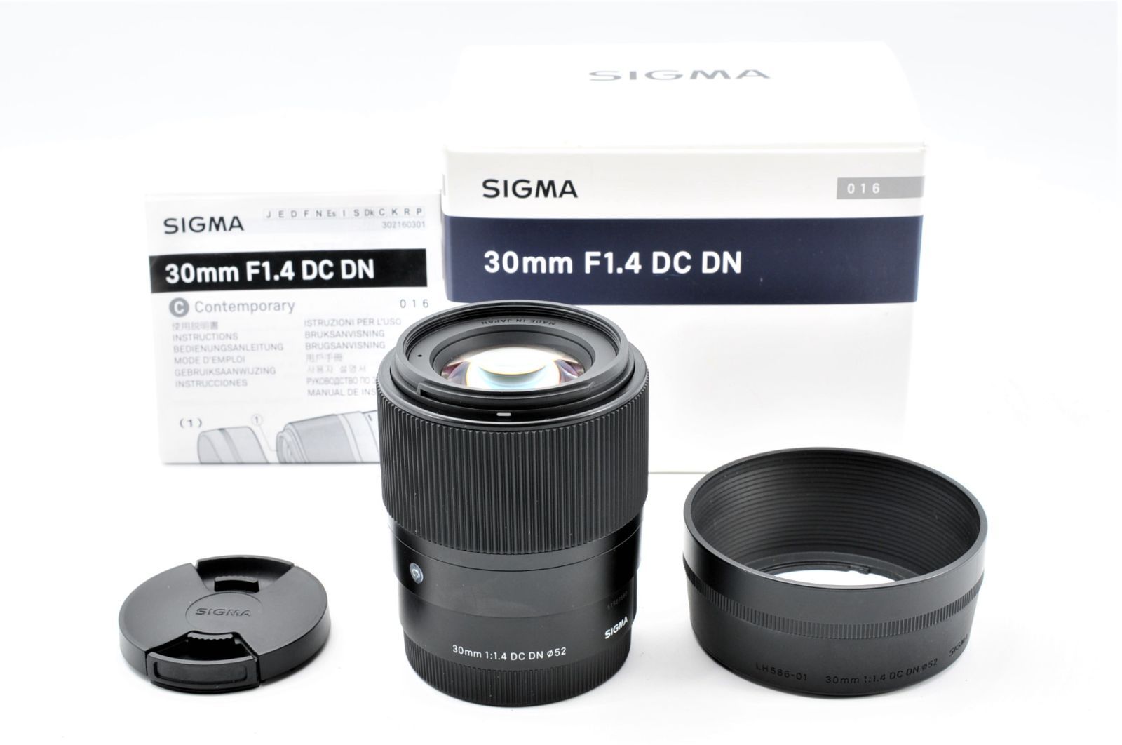 中古美品] Sigma 30mm f/1.4 DC DN Contemporary Lens for Sony E