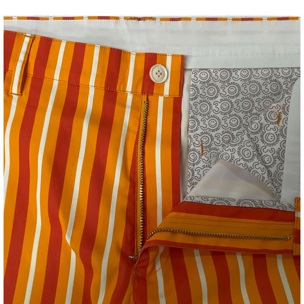 中古 メンズ パーリーゲイツ PEARLY GATES ハーフパンツ 5(L) オレンジ