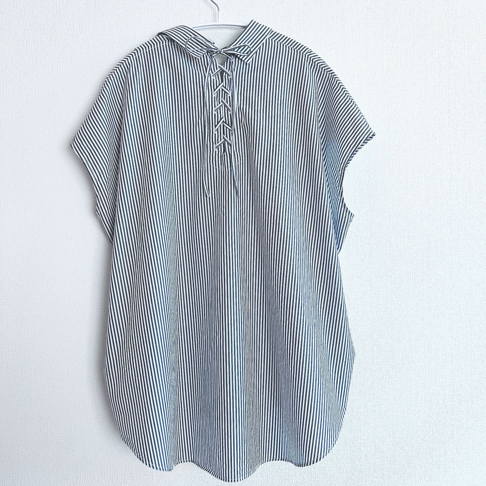 JOURNAL STANDARD カラーロンストレースアップN/S シャツ☆美品