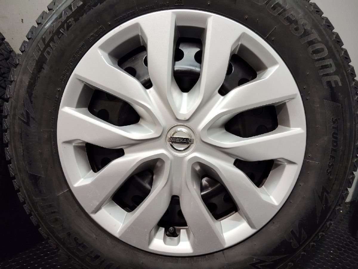 BS BLIZZAK DM-V3 225/65R17】スタッドレス【日産 エクストレイル 純正 