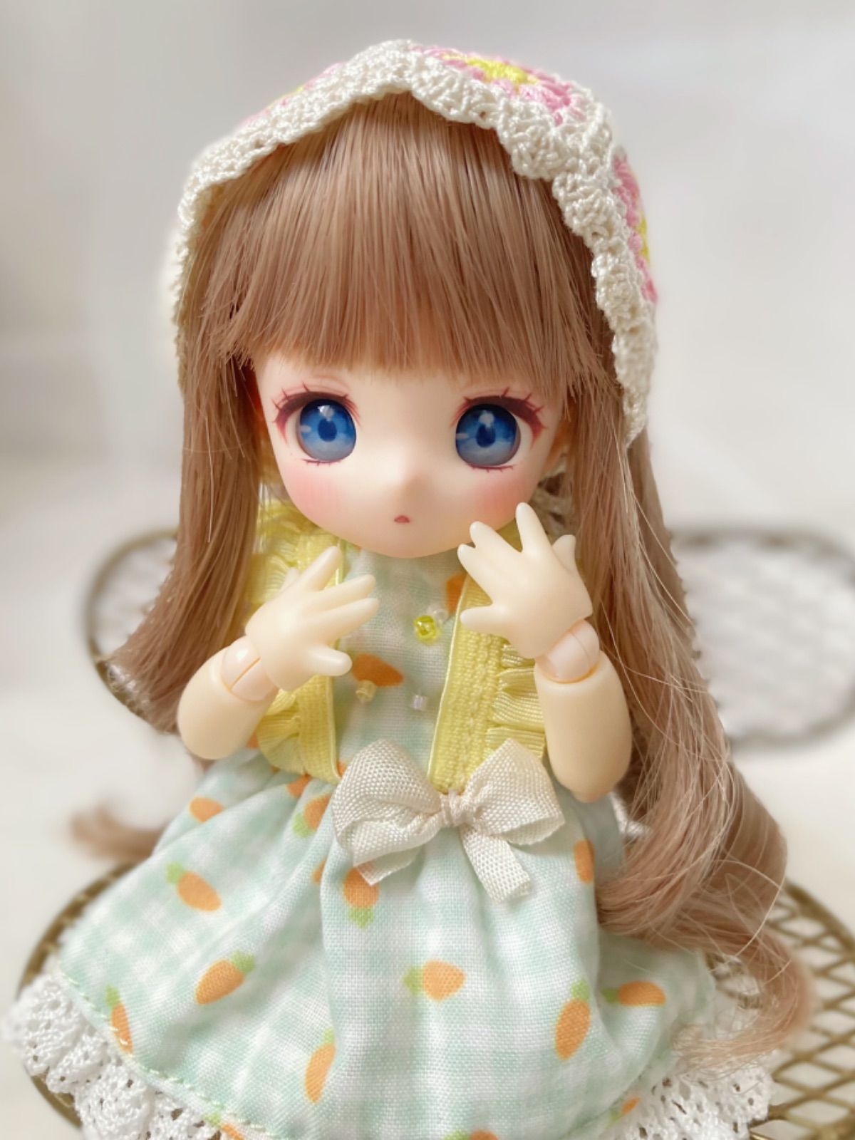 カスタムヘッド OBヘッド HAKASE +レジンアイ 【Viola Syrup】 オビツ