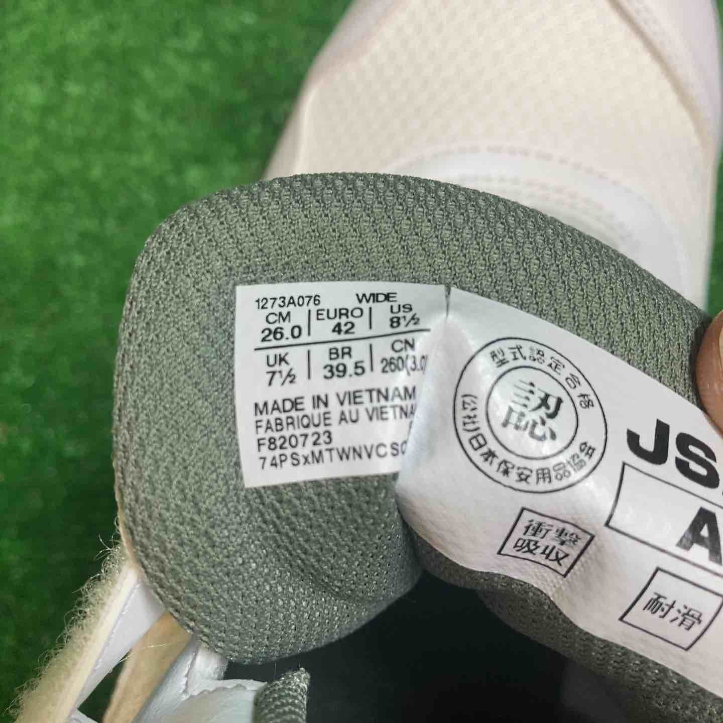 アシックスワーキング 安全靴 ウィンジョブ CP216 ホワイト|ライケングリーン 26.0 cm 3E 川越店