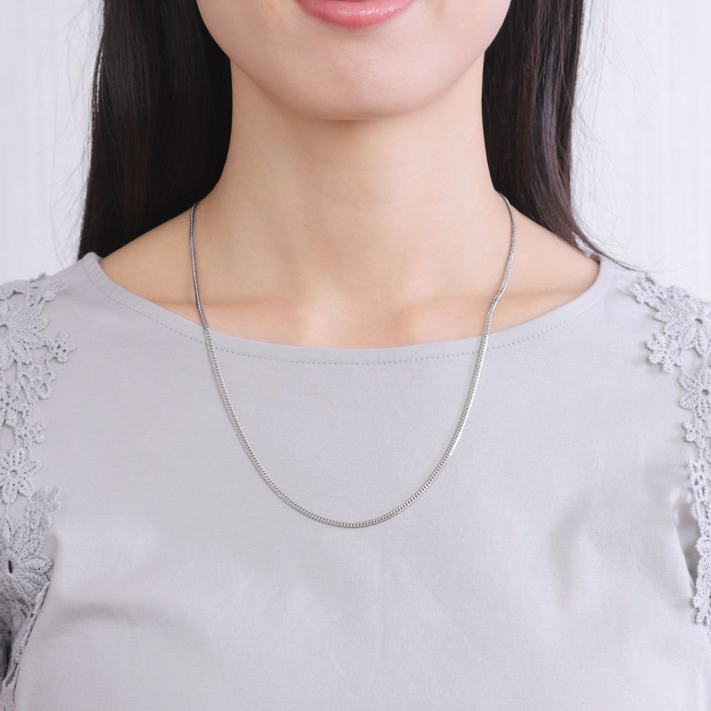 プラチナ850 造幣局検定　6面ダブル喜平ネックレス　55cm 12グラム プラチナ 喜平ネックレス 6面ダブル 12g 55cm チェーン メンズ