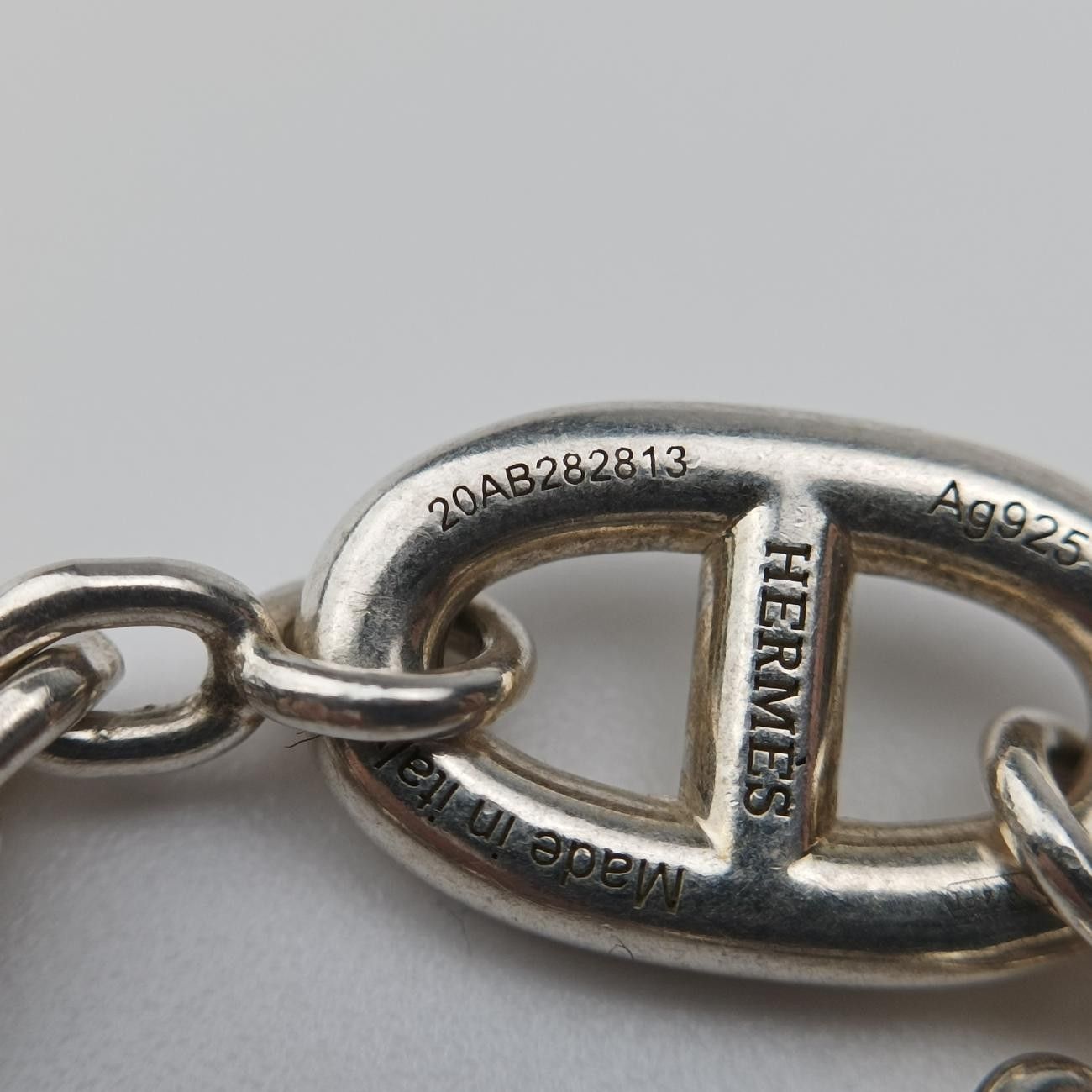 エルメスHermesファランドール シェーヌダンクル アルジャンテシルバーAg92520AB282813 SIROKUMA-CORPORATION_COM