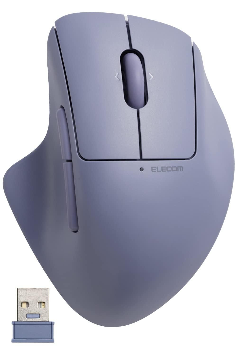 【新品・2営業日で発送】ELECOM エレコム マウス／無線2.4GHz／5ボタン／チルトホイール／静音／ネイビー(M-SH30DBSKNV)