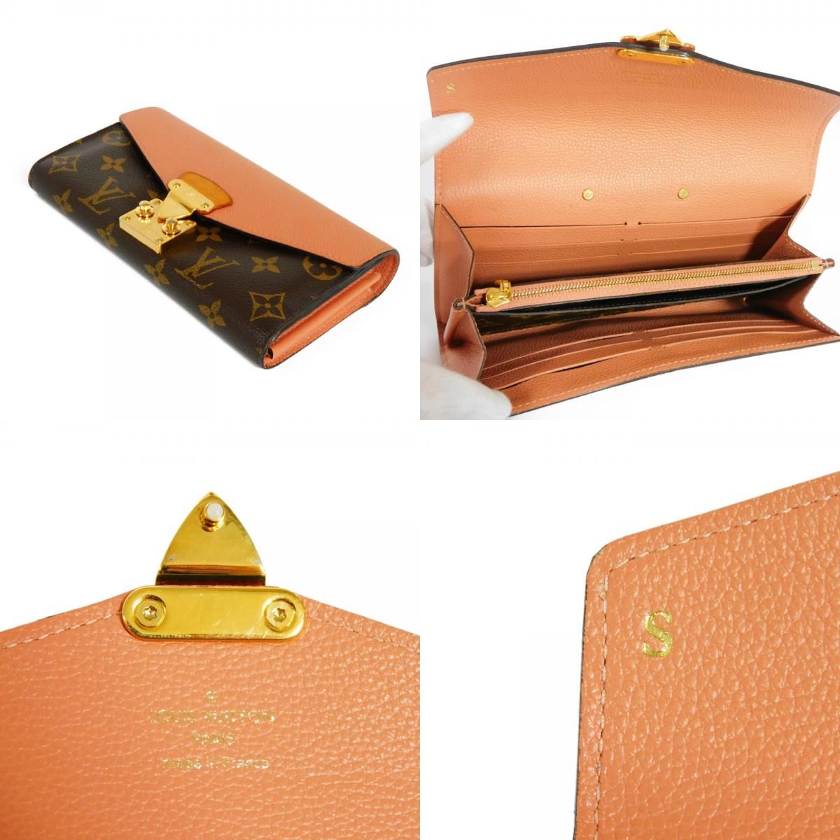 ルイ・ヴィトン ポルトフォイユ・パラス S字ロック フラップ 二