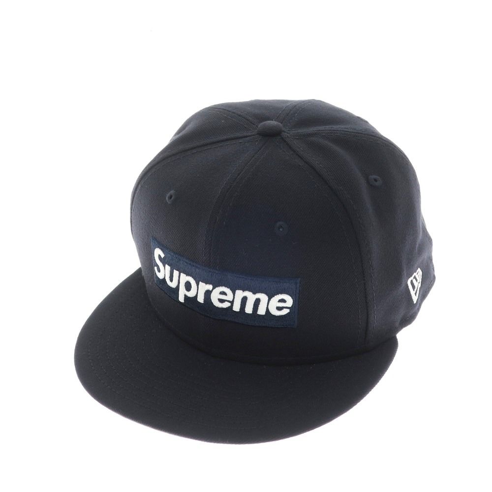 【中古】シュプリーム Supreme 2024年春夏 MLB Teams Box Logo New Era ポリエステル キャップ ダークネイビー【サイズ7 3/4】【メンズ】 中古】シュプリーム Supreme 2024年春夏 MLB Teams Box Logo New Era