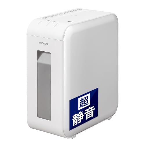 【中古】「非常に良い」【静音モデル】アイリスオーヤマ 業務用シュレッダー オフィスシュレッダー 細断速度約2.2m/分 A4/6枚同時細断 容量12L KP6HCSV-S シルバー 中古】「非常に良い」【静音モデル】アイリスオーヤマ 業務用