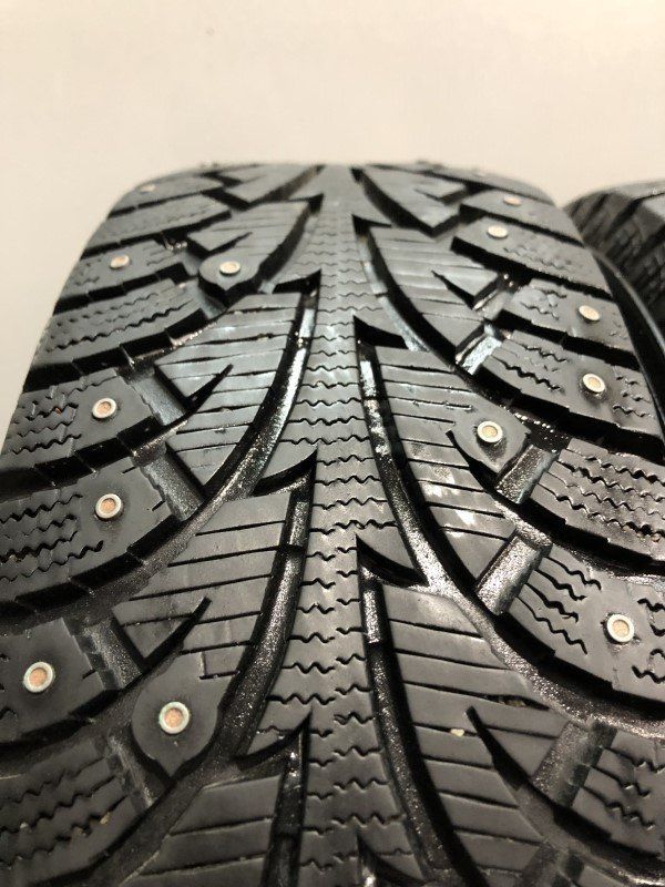 HANKOOK winter I Pike 195 65R15 15インチ スパイクタイヤ 4本 バリ溝 カップピン プリウス セレナ ヴォクシー等 KTK420