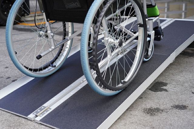 バイク用段差解消スロープ182cm滑り抑制仕様