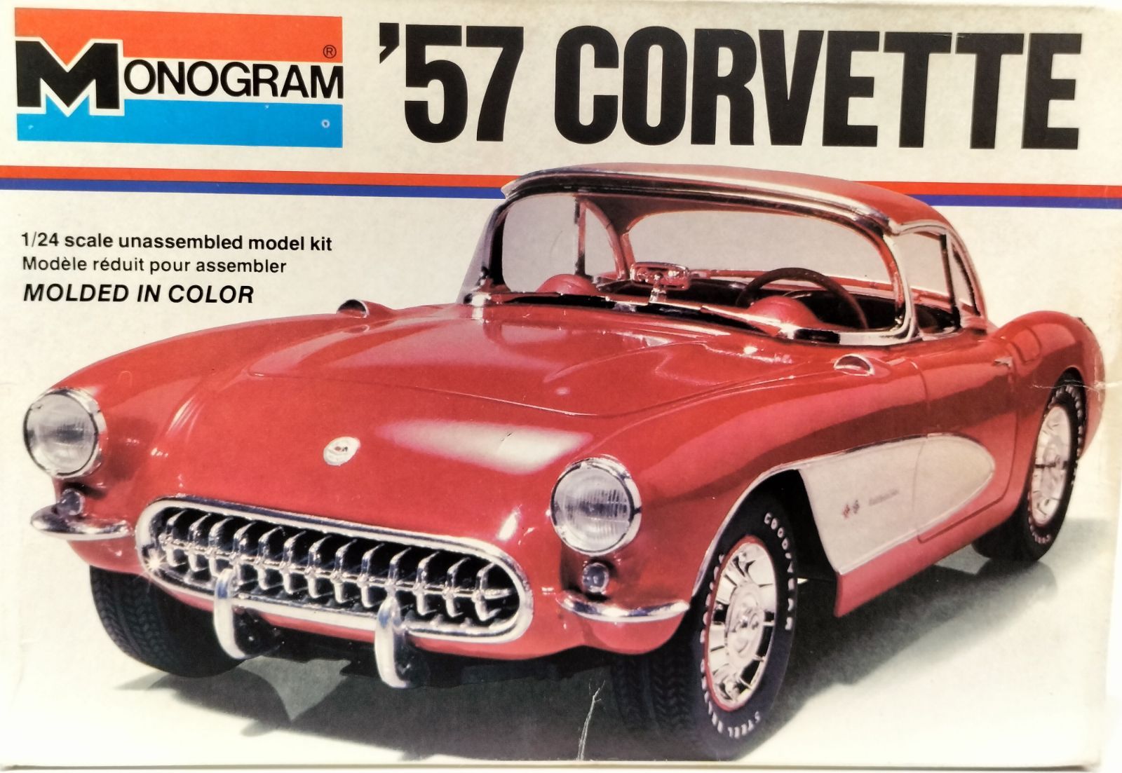 海外ヴィンテージ⭐希少】モノグラム 1/24 シボレー '57 コルベット CHEVROLET CORVETTE（SNA） - メルカリ