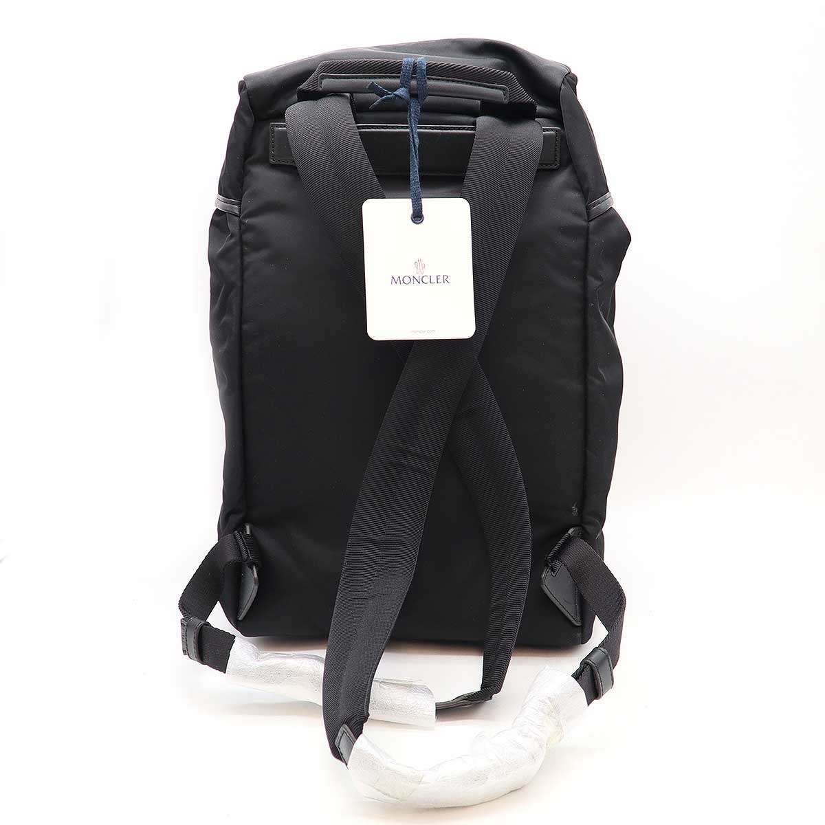 MONCLER モンクレール CHUTE BACKPACK ロゴ バックパック リュック ブラック E209A0064500 02S1E - メルカリ