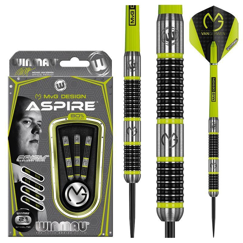 Winmau MvG アドレナリン 23g ハードダーツ ダーツ