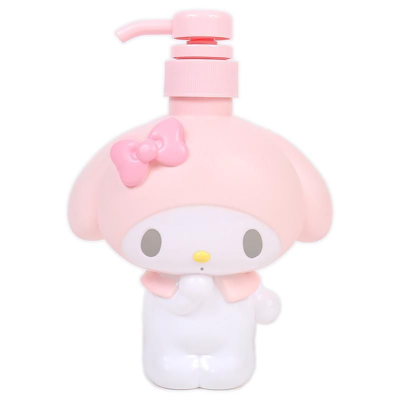 마이 멜로디 펌프스 보틀 샴푸 바디 솝 디스펜서 산리오 배쓰 타임 산리오 캐릭터
