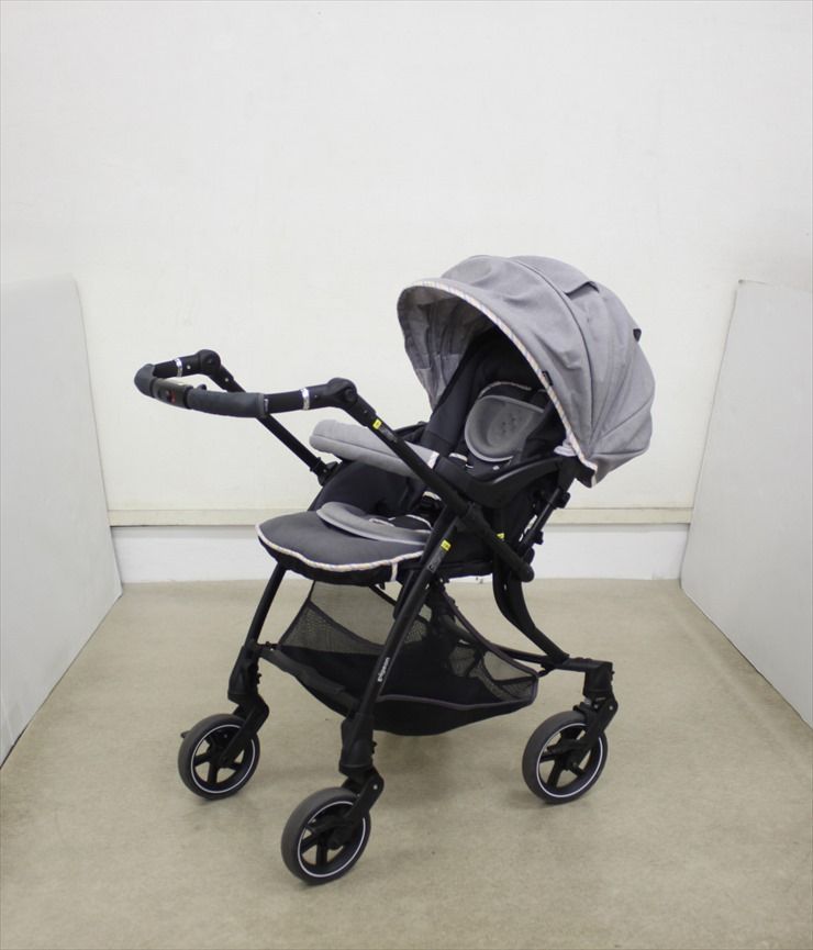 ピジョン pigeon ランフィリノン グレー RA8L ベビーカー RB1