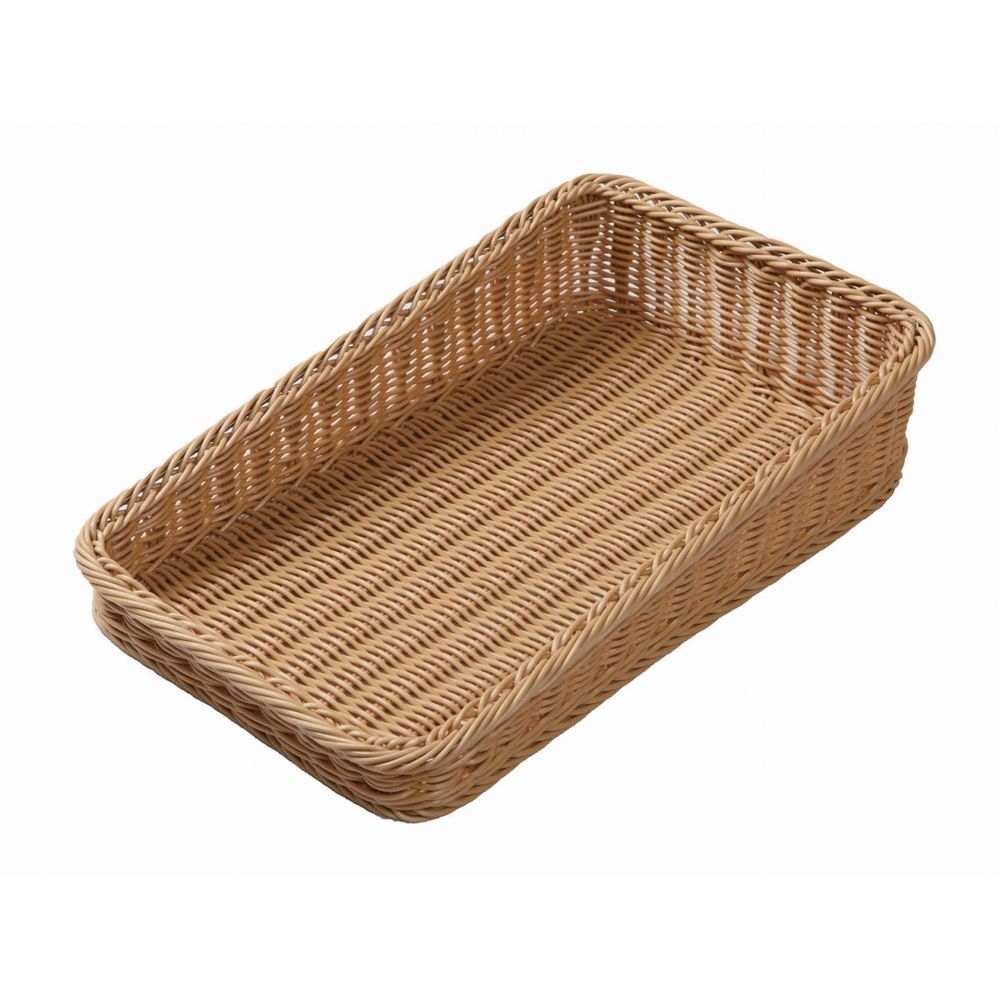 まとめ買い トーダイ 角型ベーカリーバスケット 斜め20型 アイボリーBB-K4020-IV ×3