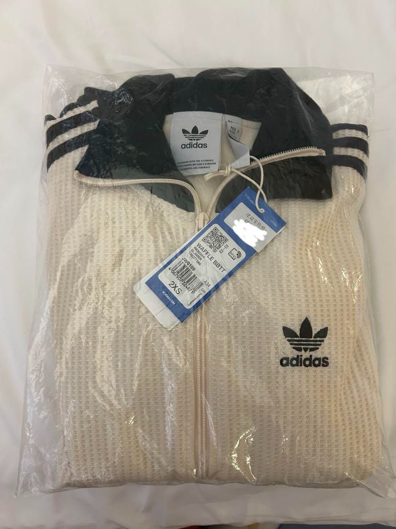 美品　adidas ワッフル ベッケンバウアー　Lサイズ クリーニング済 adidas】ワッフル ベッケンバウアー トラックジャケット L