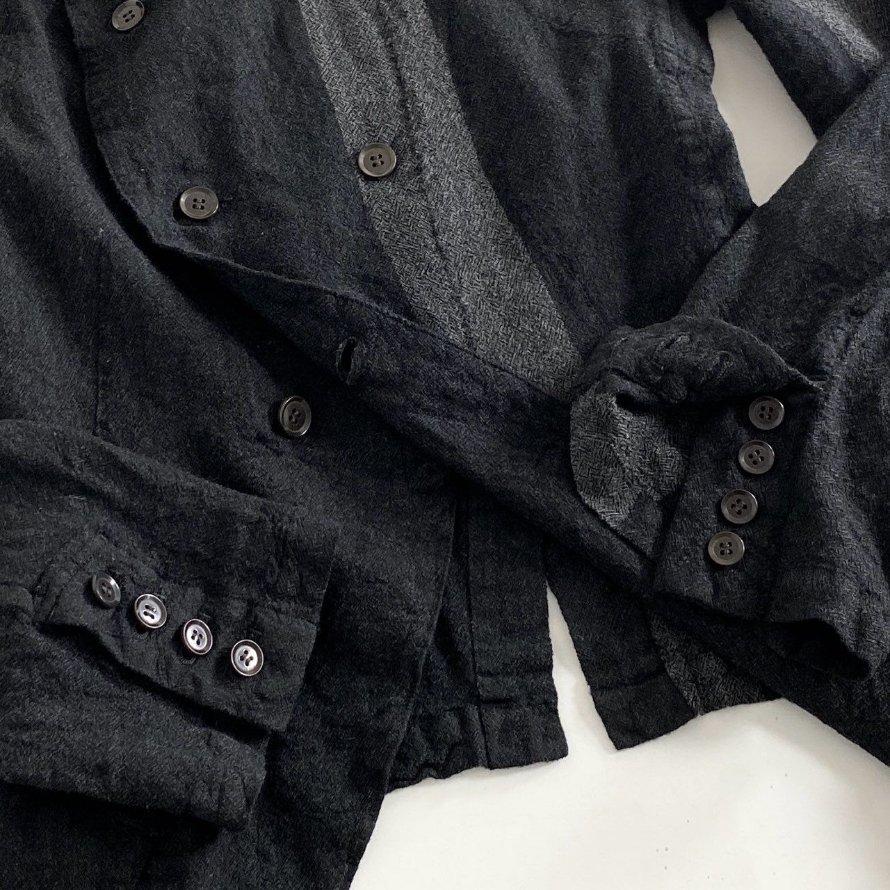 67i5 《美品》 Y's Red Label ワイズ レッドベール 日本製 ダブル