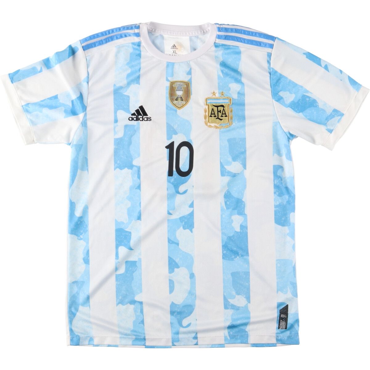 古着 アディダス adidas MESSI メッシ サッカーユニフォーム ゲームシャツ メンズXL /eaa442233 【中古】 【240505】/eaa442233