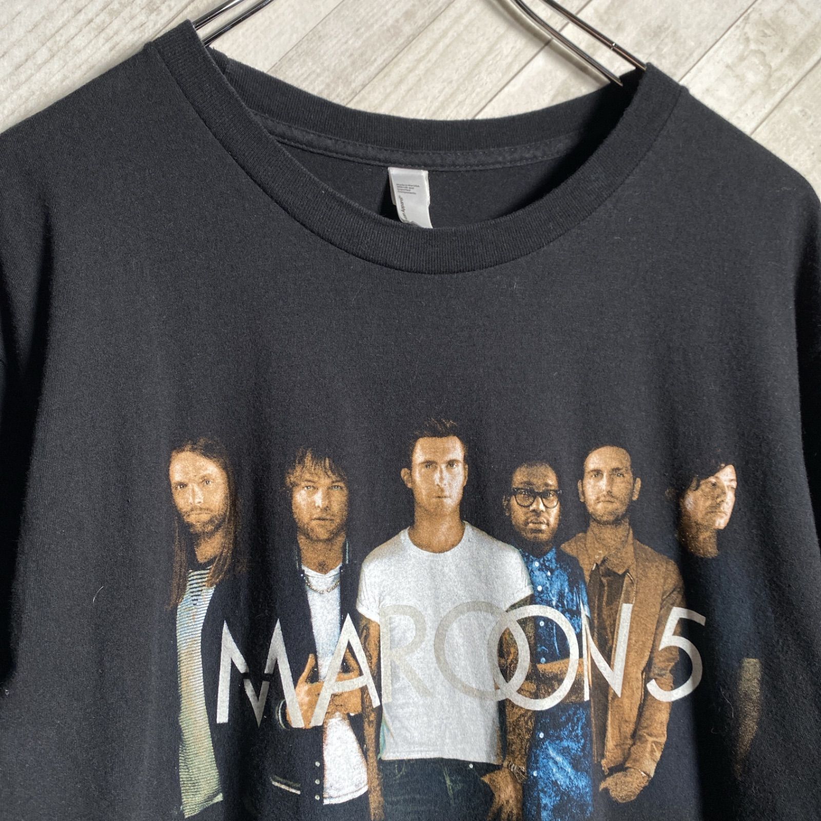 綺麗】Maroon5｜マルーン5，American Apparel，ミュージック，バンT