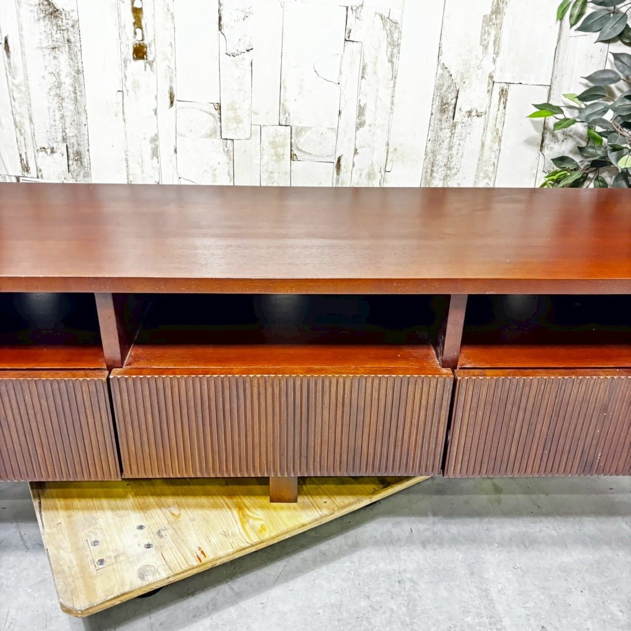a.flat エーフラット 木製 テレビボード テレビ台 収納 - メルカリ