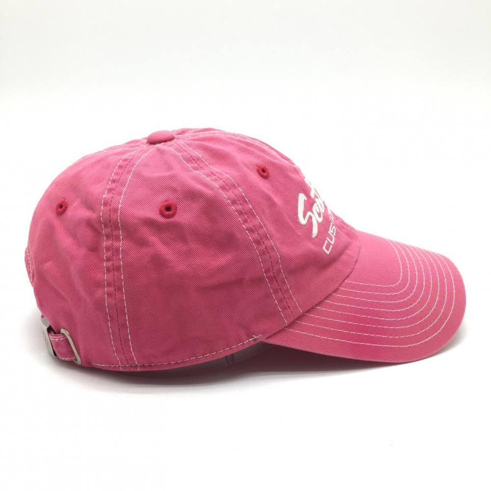 スコッティキャメロン キャップ ピンク×白 スタジオデザイン