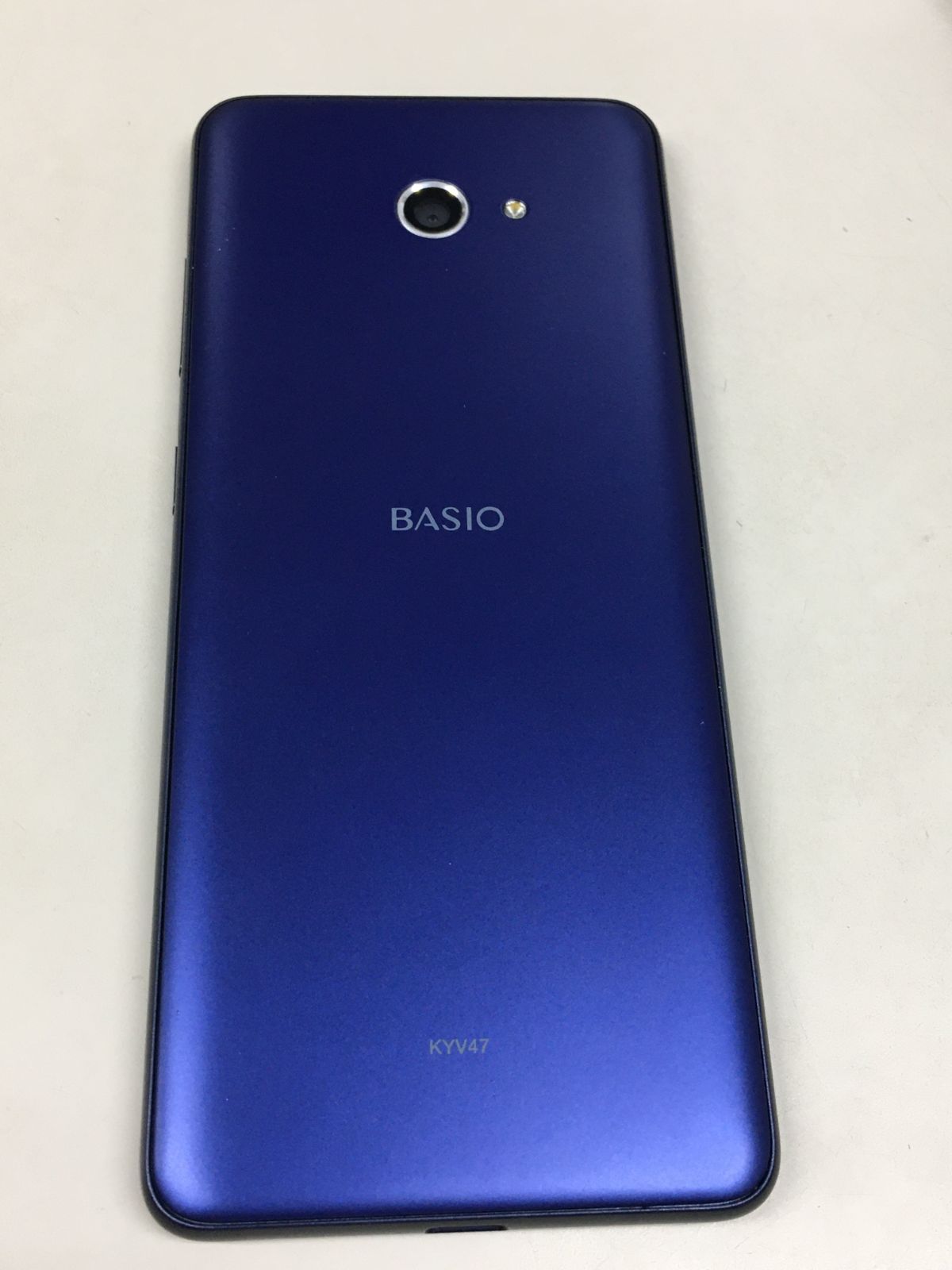 極美品au BASIO4 KYV47 ロイヤルブルー - メルカリ