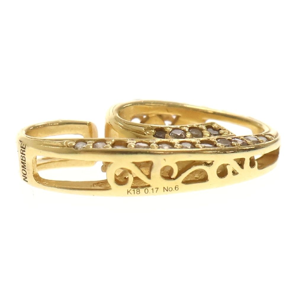 YUKIZAKI (ユキザキ) 18K NOMBRE No.6 ノンブル ダイヤモンド  