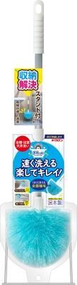 まとめ買い-10点セット おてがるバス まるいーね 伸縮ブラシスタンド付 キクロン 掃除用品
