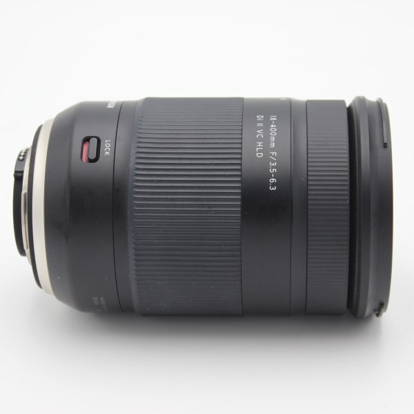 TAMRON 高倍率ズームレンズ 18-400mm F3.5-6.3 DiII VC HLD キヤノン用 APS-C専用 B028E □美品□ TAMRON 高倍率ズームレンズ 18-400mm F3.5-6.3 DiII VC HLD