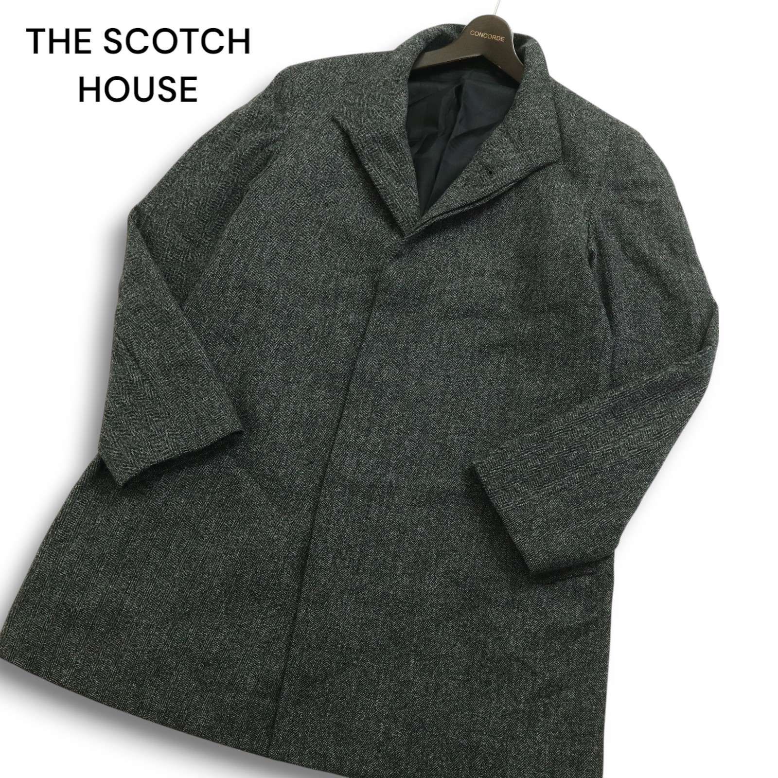 □THE 未使用5.3万 THE SCOTCH HOUSE スコッチハウス 秋冬 中綿 ソフト 