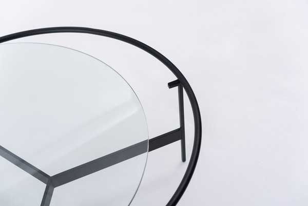 ガラステーブル ラウンド
