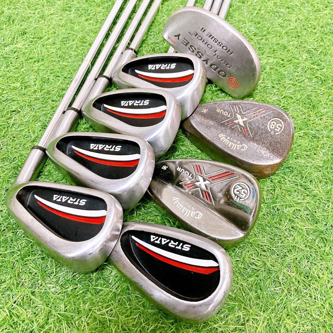 キャロウェイ 初心者オススメ ゴルフクラブ メンズセット 右利き