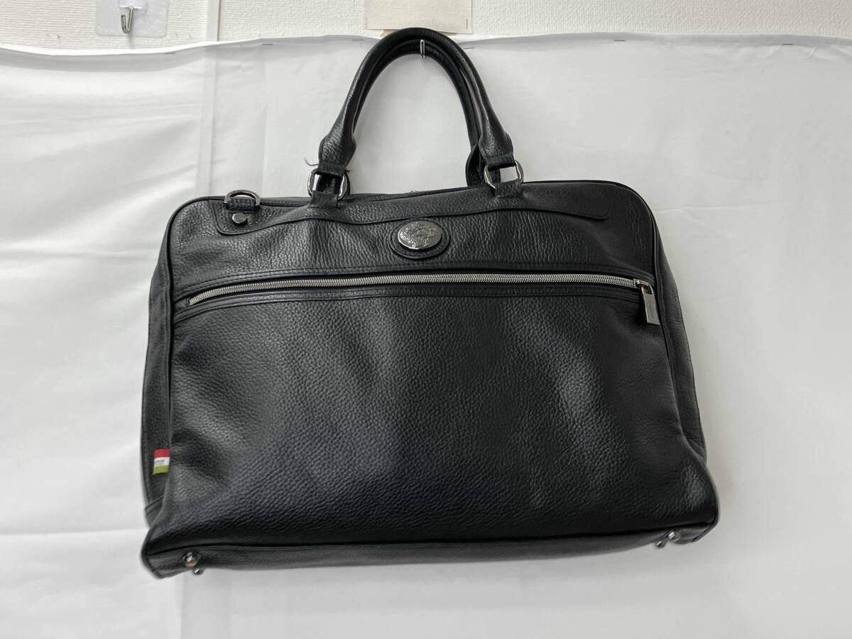 Orobianco オロビアンコ 92474 MUCCA ムッカ ビジネスバッグ A4サイズ対応 メンズ ブラック系 ショルダーストラップ 保存袋付 鞄
