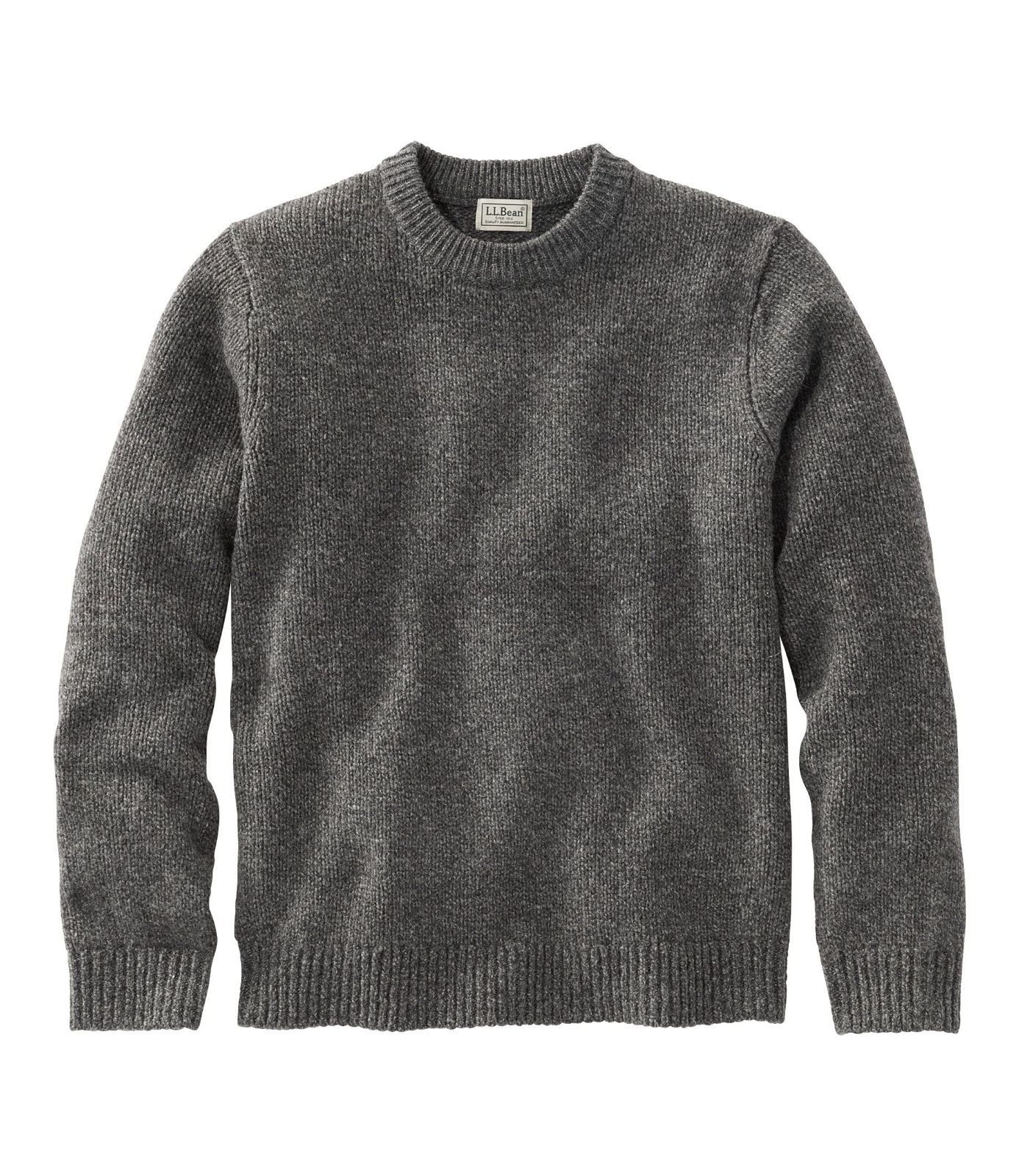 新着商品 L.L.Beanエルエルビーン メンズ エルエルビーンクラシックラグウールセーター クルーネック ジャパンフィット