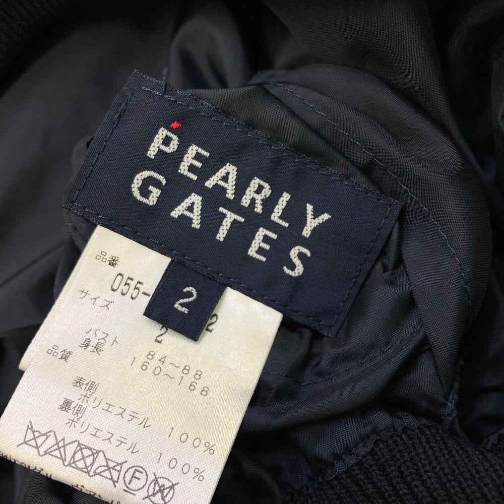 サイズ：2 PEARLY GATES パーリーゲイツ リバーシブル 切替