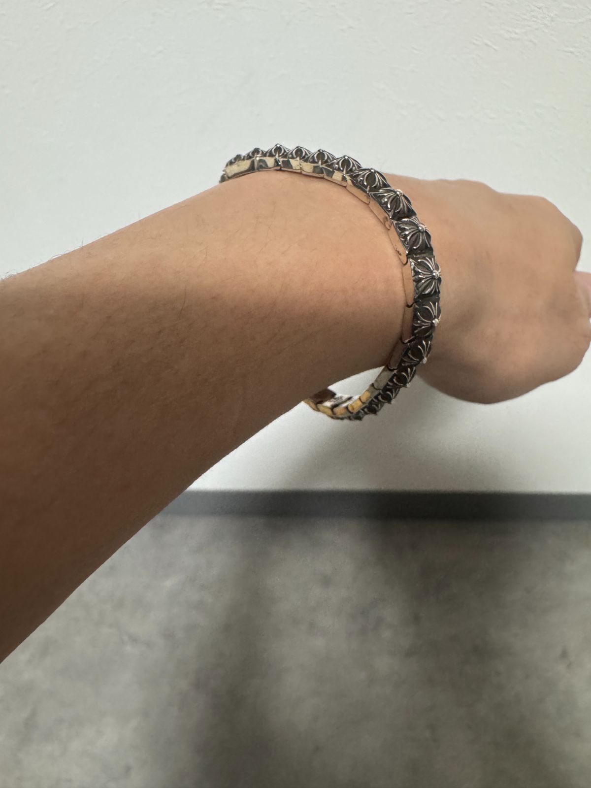 Chrome Hearts PYRAMID PLS LNK 1/4|mercariメルカリ官方指定