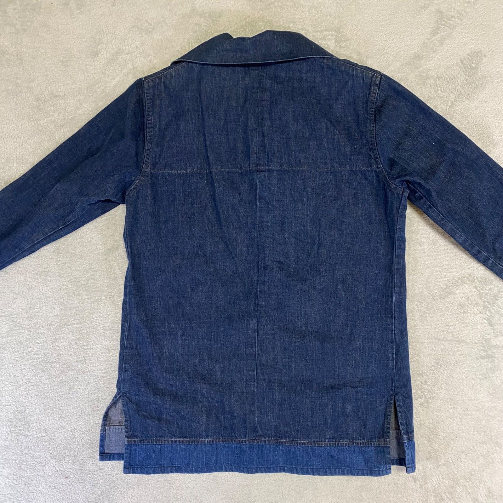 BLUE BLUE デニムカバーオール インディゴ サイズ1 ブルーブルー