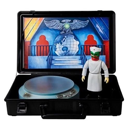 メディコムトイ 東映レトロソフビコレクションM ショッカー秘密基地セット ミドルサイズ 未開封 送料込