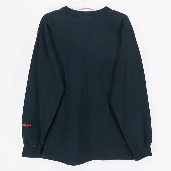 Stüssy ブラック 長袖カットソーL STUSSY - stussy ステューシー 長袖 ロンT カットソー