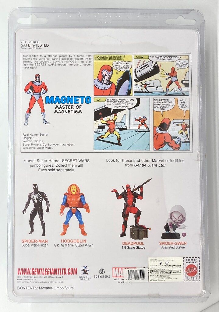GENTLE GIANT SECRET WARS MARVEL MAGNETO 7211