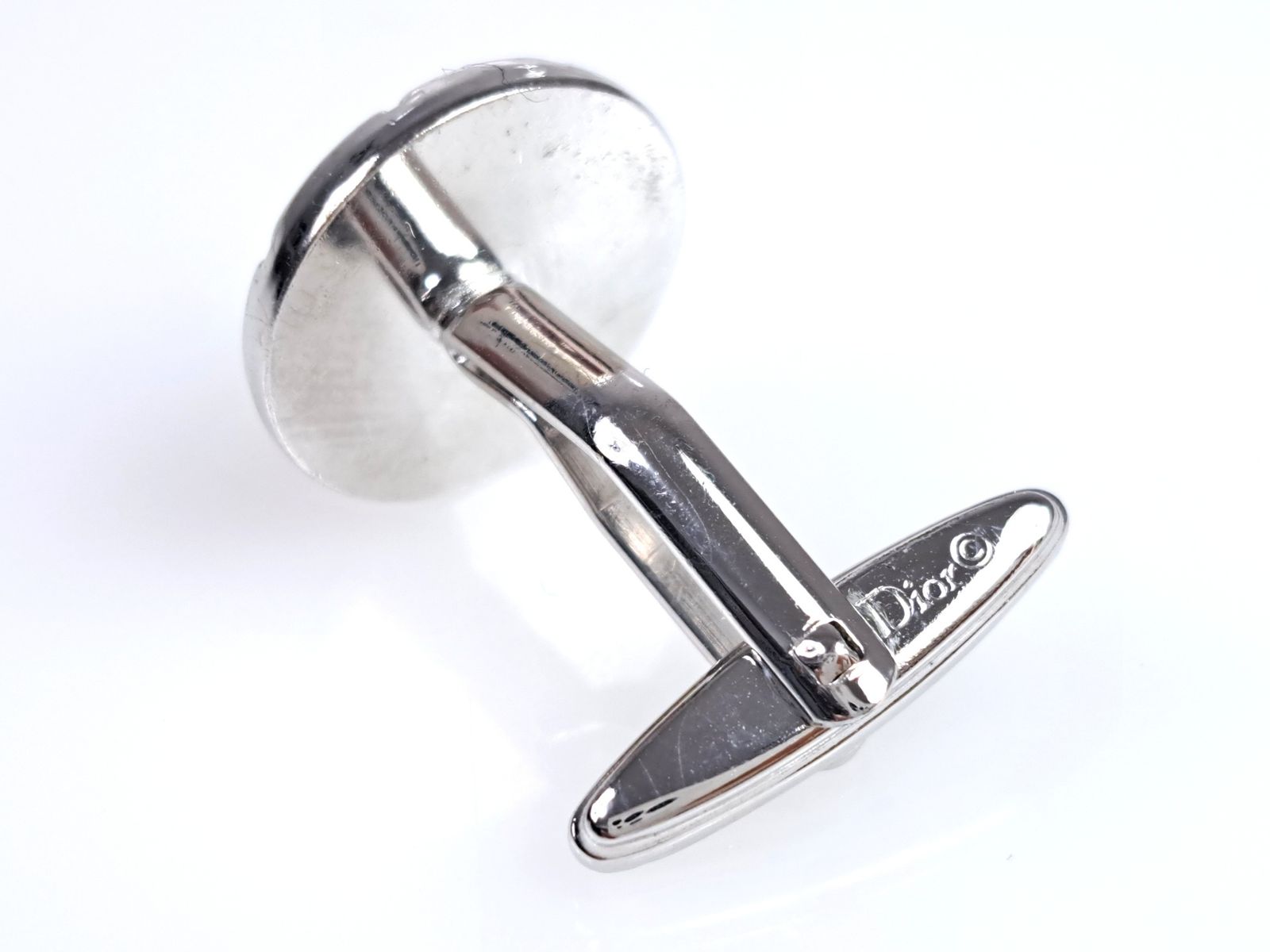 Dior シルバー　925 カフス　カフリンクス ChristianDior シルバー ロゴ カフス カフリンクス ディオール