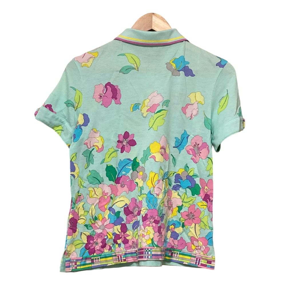 美品 LEONARD SPORT レオナールスポーツ フラワープリント ショート